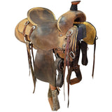 Used 16" HR Custom Ranch Saddle