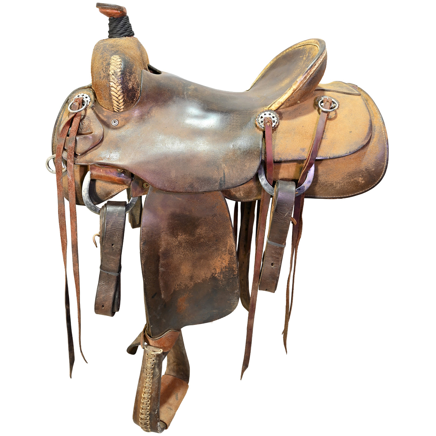 Used 16" HR Custom Ranch Saddle