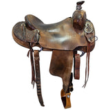 SOLD! Used 16" Cactus Ranch Saddle with Lewis Tree