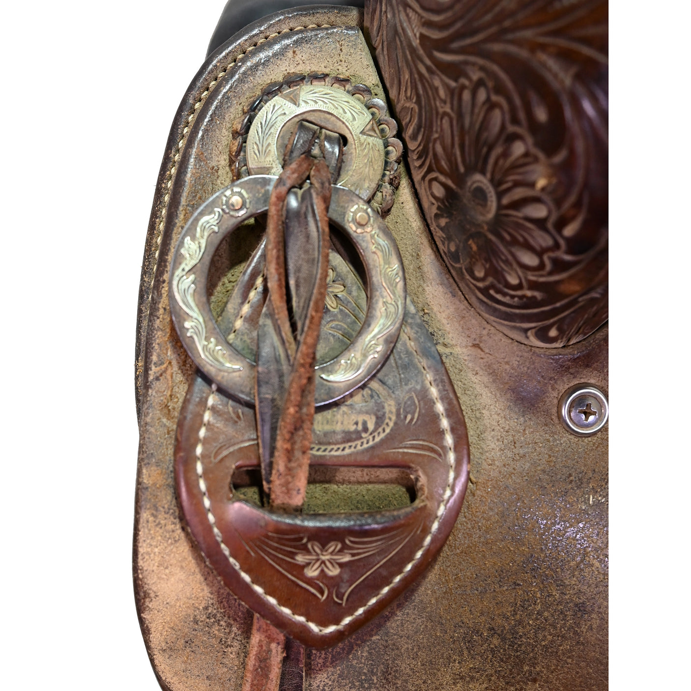 SOLD! Used 16" Cactus Ranch Saddle with Lewis Tree