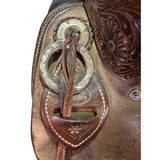SOLD! Used 16" Cactus Ranch Saddle with Lewis Tree