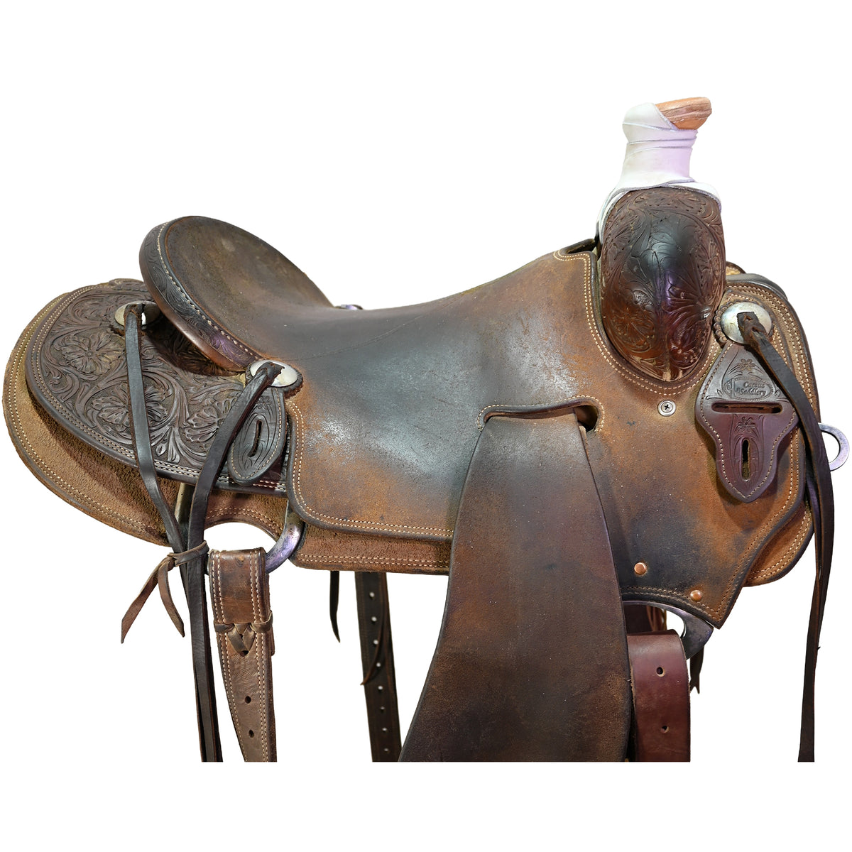 Used 16" Cactus Ranch Saddle