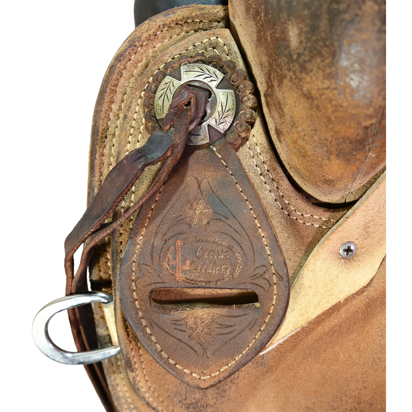 Used 16" Cactus Ranch Saddle