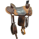 Used 16" Cactus Amarillo Roper Ranch Saddle