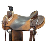 Used 16" Cactus Amarillo Roper Ranch Saddle