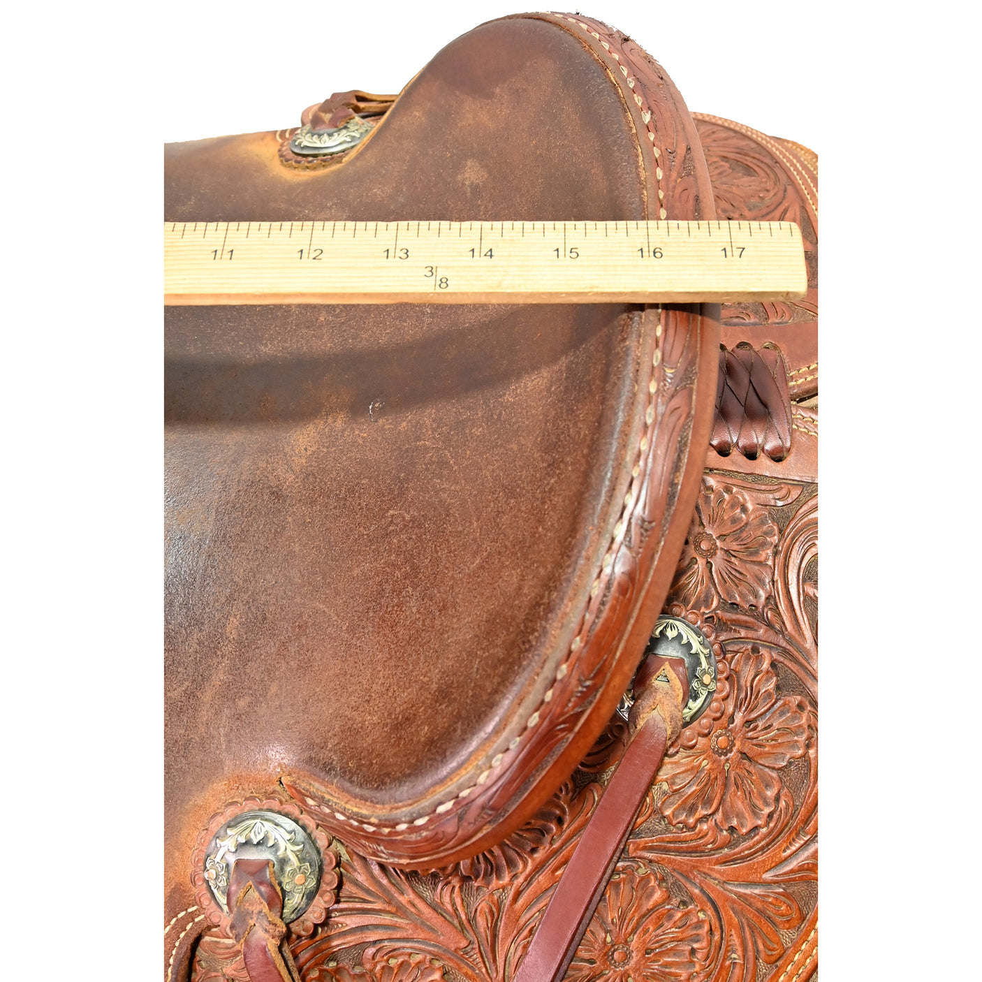 SOLD! Used 16" Cactus Amarillo Roper Ranch Saddle