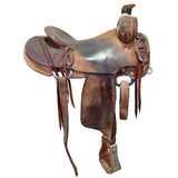 Used 16" Cactus Ranch Saddle with Lewis Tree