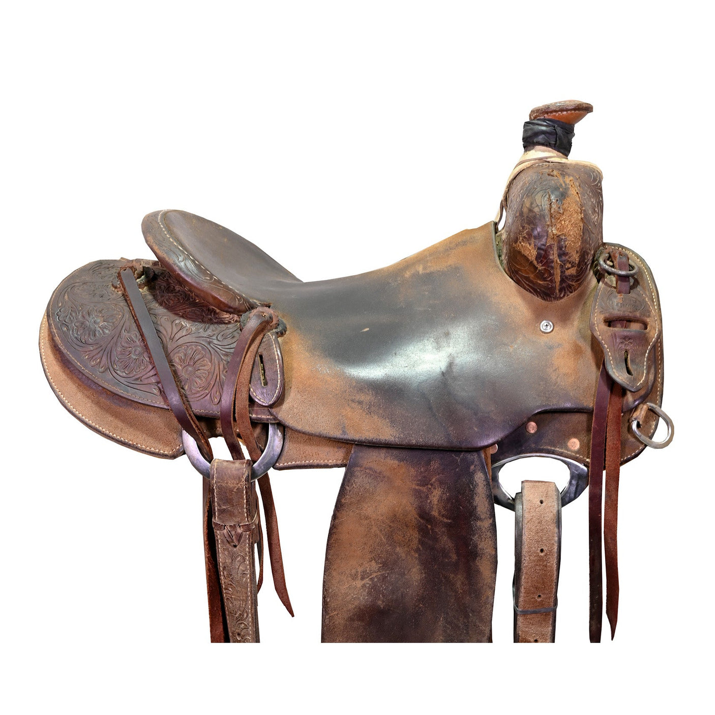Used 16" Cactus Ranch Saddle with Lewis Tree