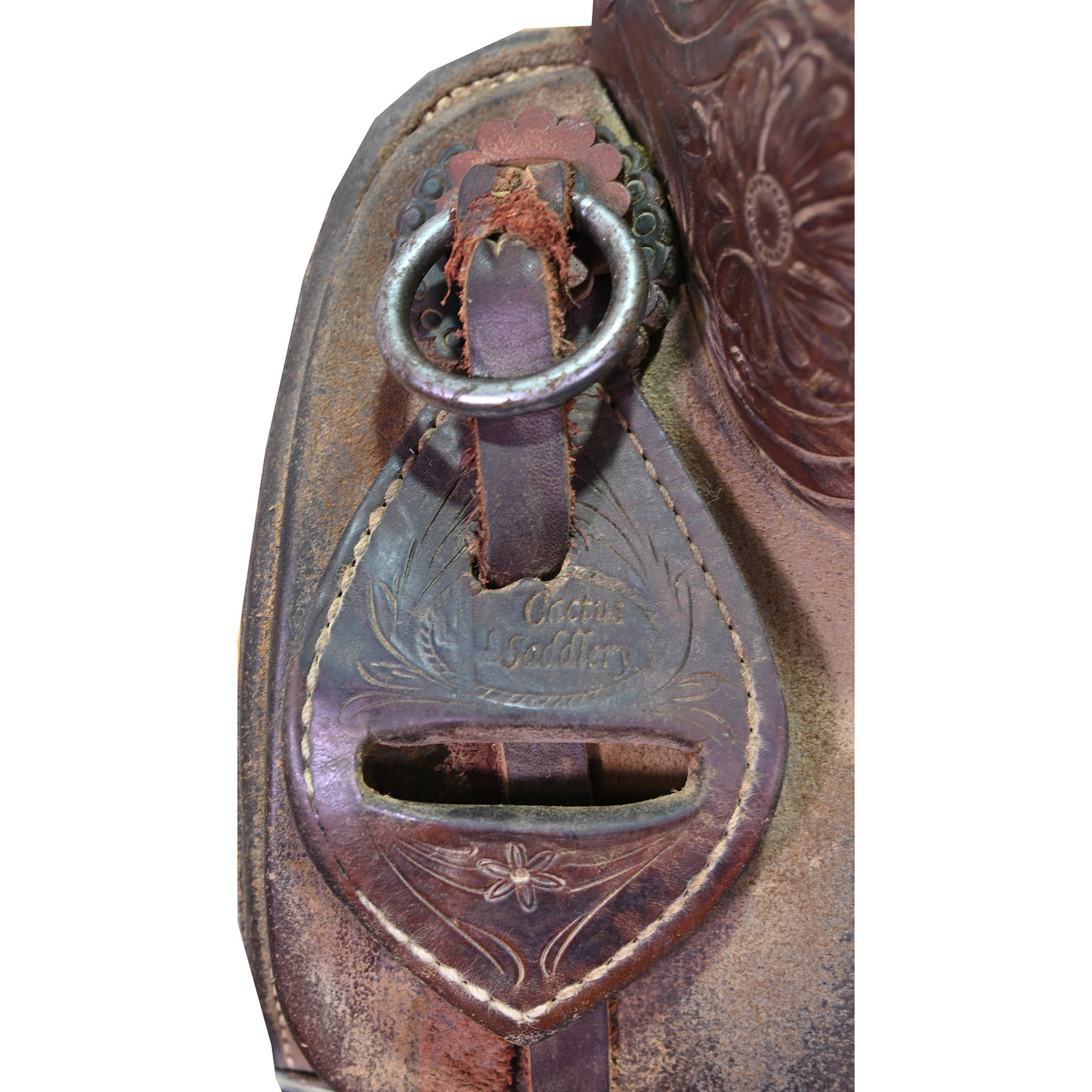 Used 16" Cactus Ranch Saddle with Lewis Tree