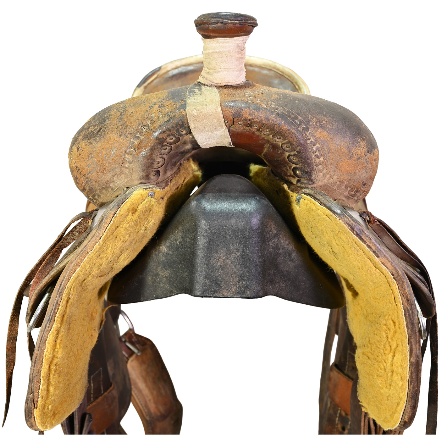 Used 16" SRS Ranch Roping Saddle