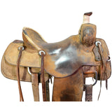 Used 16" SRS Ranch Roping Saddle