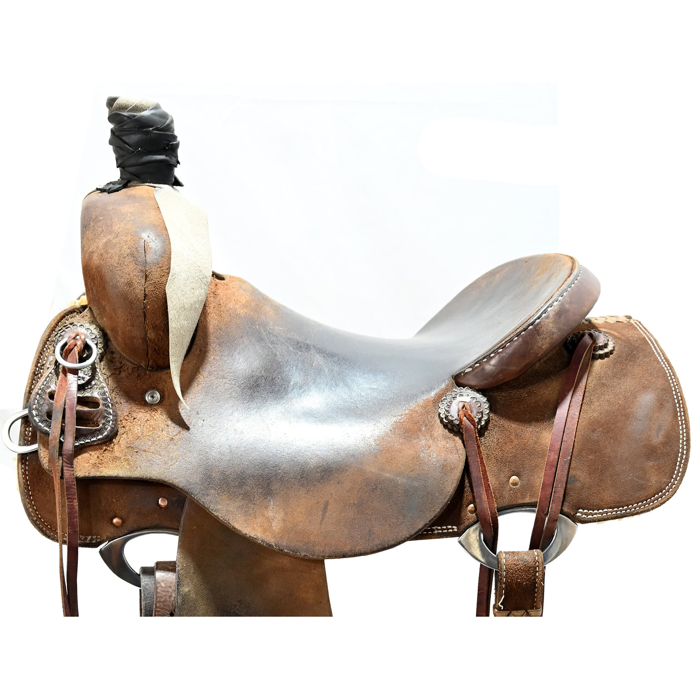 Used 16" South Texas Tack Ranch Cutting Saddle