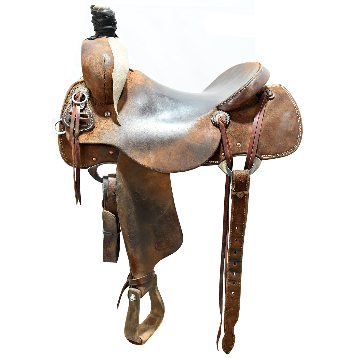 Used 16" South Texas Tack Ranch Cutting Saddle