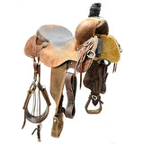 Used 16" South Texas Tack Ranch Cutting Saddle