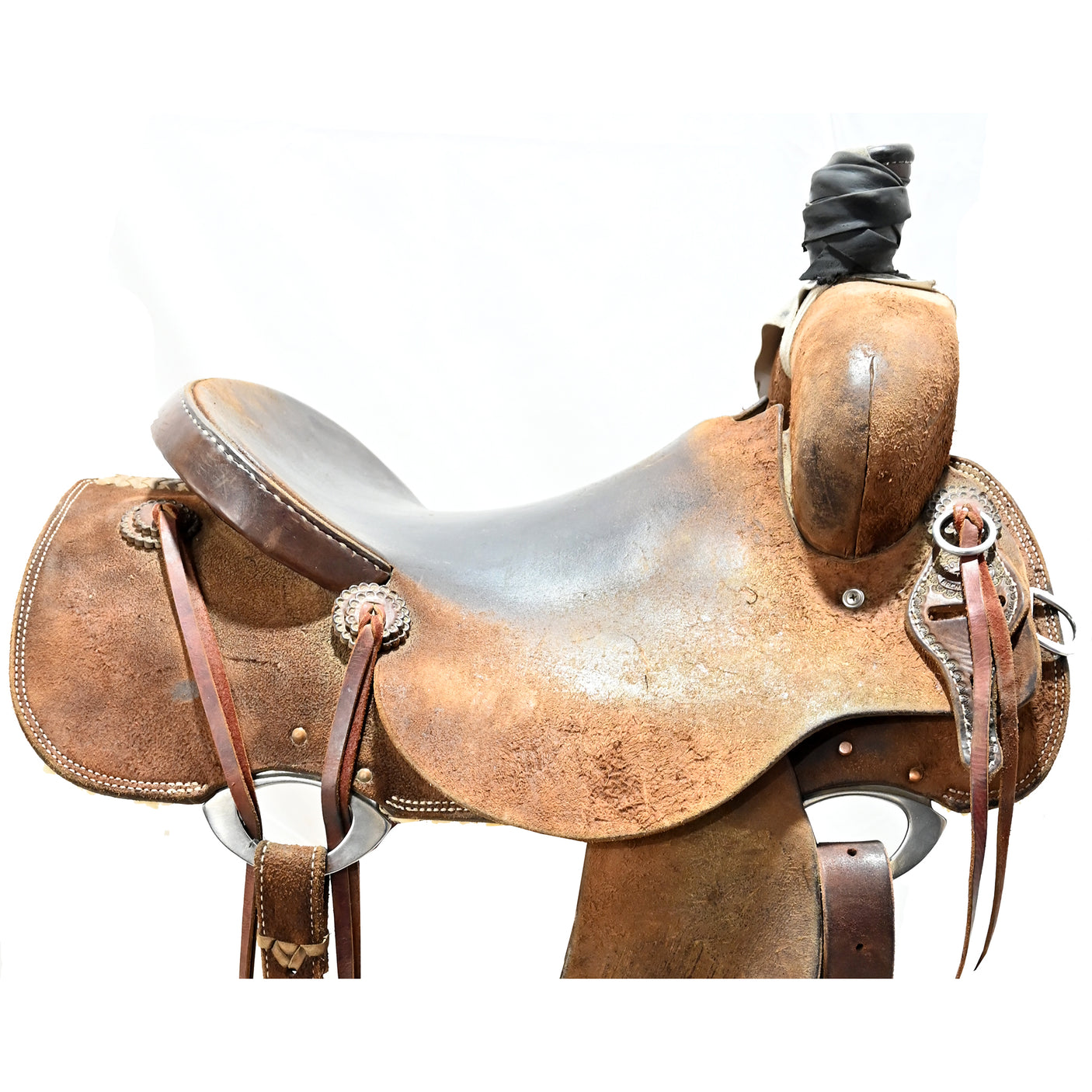 Used 16" South Texas Tack Ranch Cutting Saddle