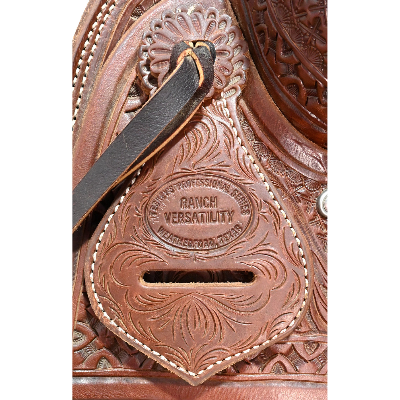 SOLD! Used 16" Teskey's Pro Ranch Versatility Saddle