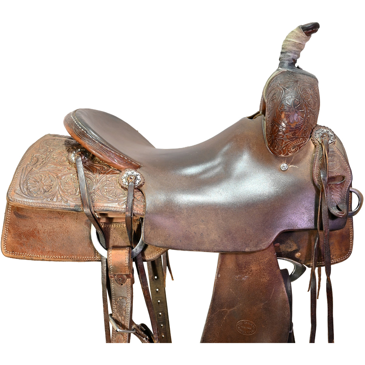 Used 16" Tad Sanders Cutting Saddle