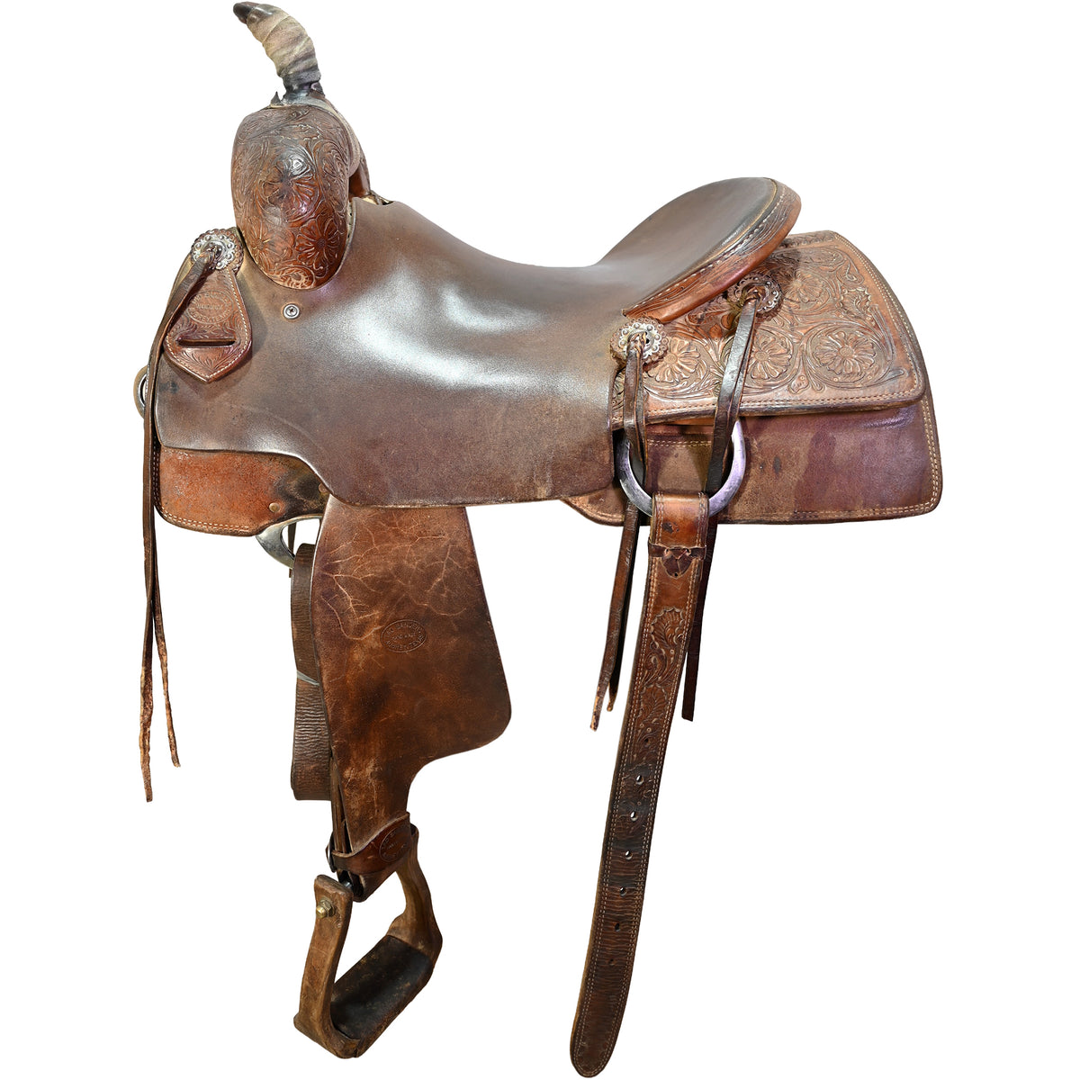 Used 16" Tad Sanders Cutting Saddle