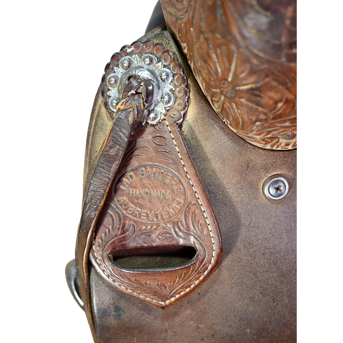 Used 16" Tad Sanders Cutting Saddle