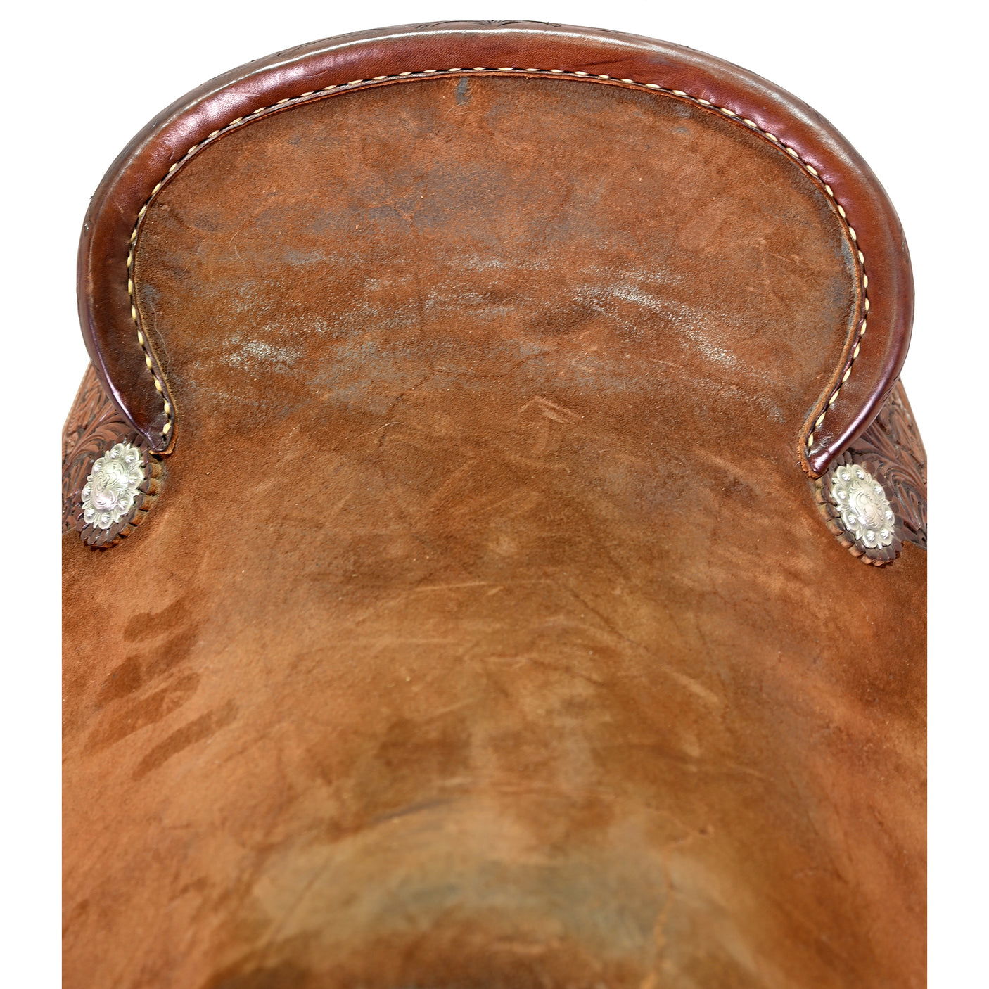 Used 15.75" Trent Ward Team Roping Saddle