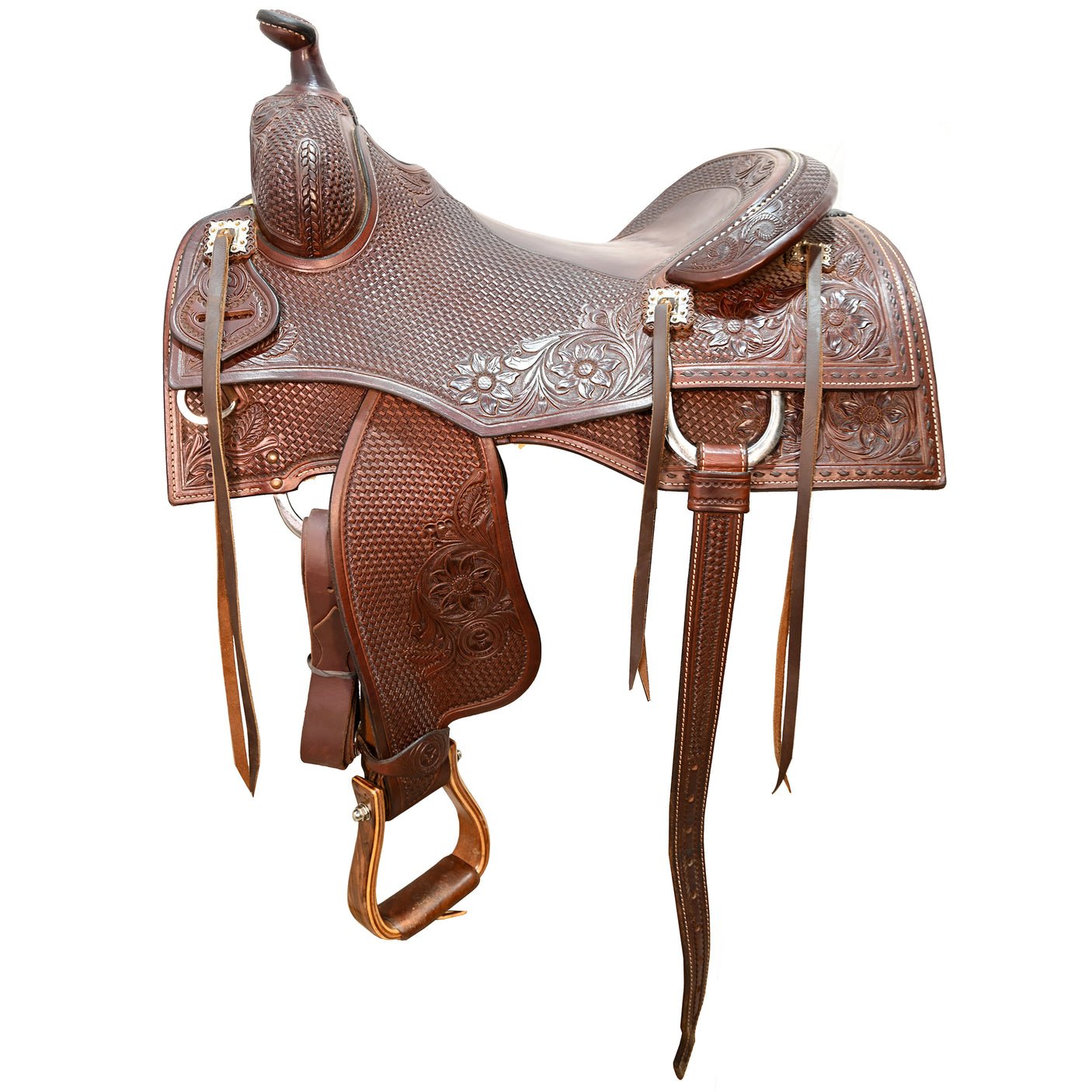 SALE PENDING! Used 17" Capo Custom Reining Saddle