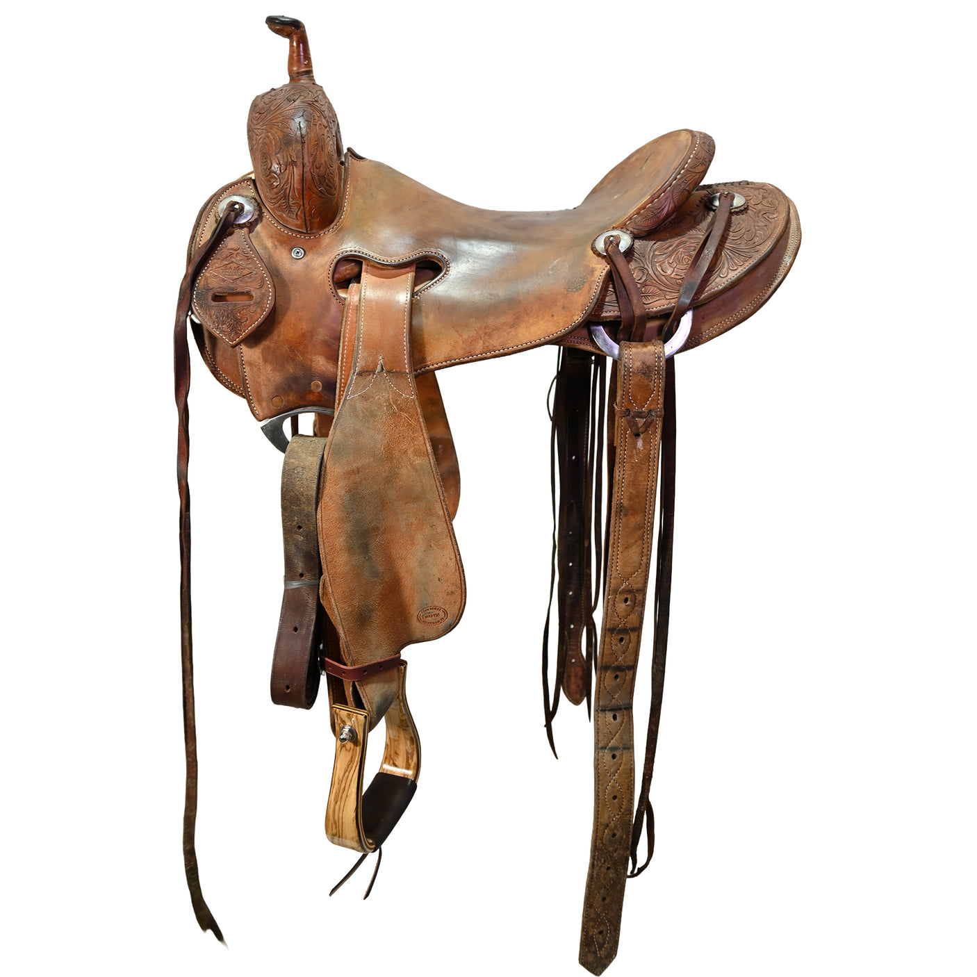Used 17" Luke Lane Cutting Saddle