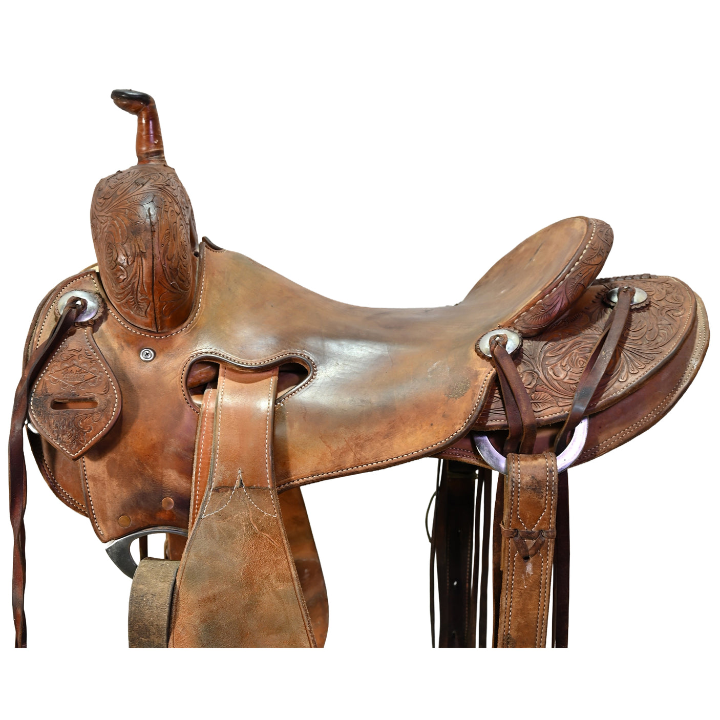 Used 17" Luke Lane Cutting Saddle