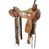 Used 17" Luke Lane Cutting Saddle