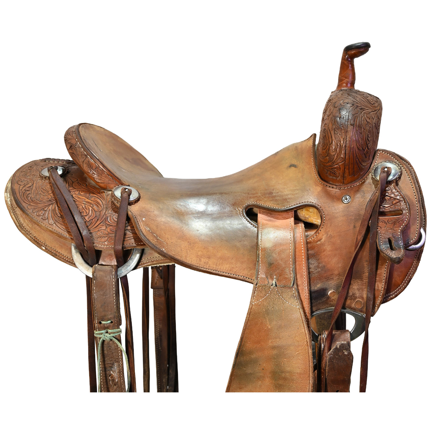 Used 17" Luke Lane Cutting Saddle