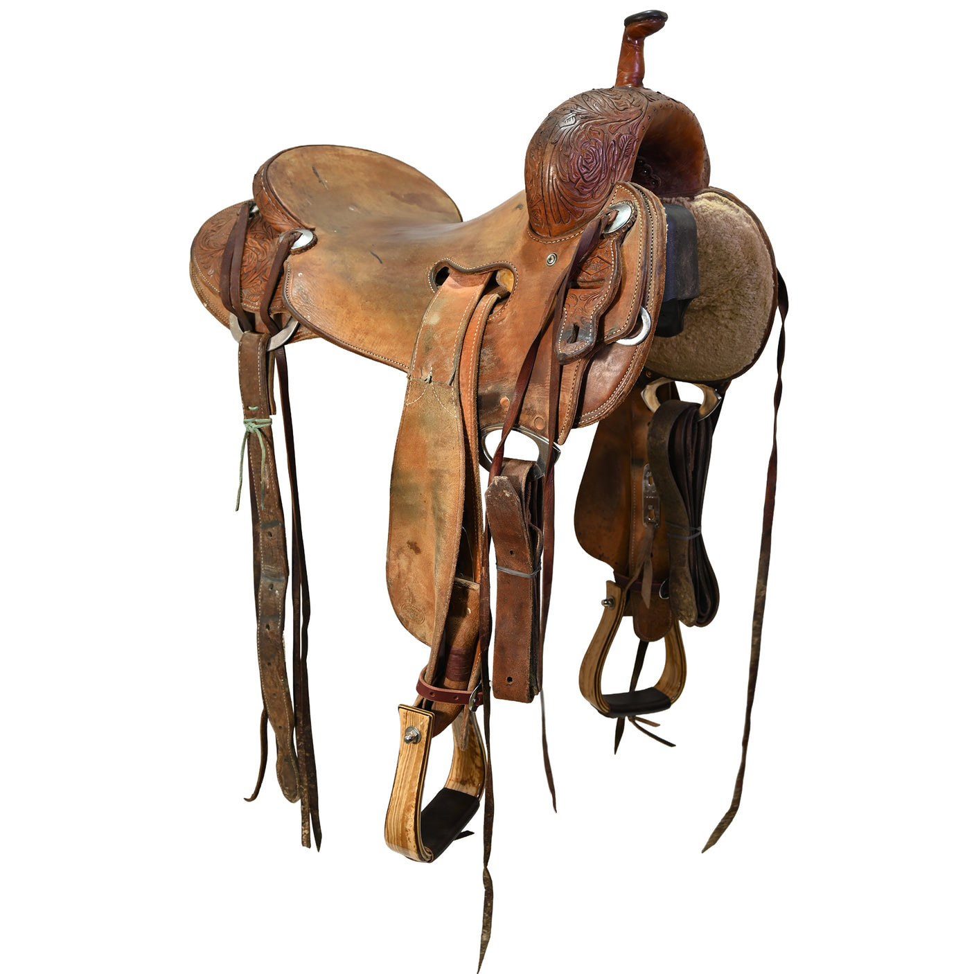 Used 17" Luke Lane Cutting Saddle