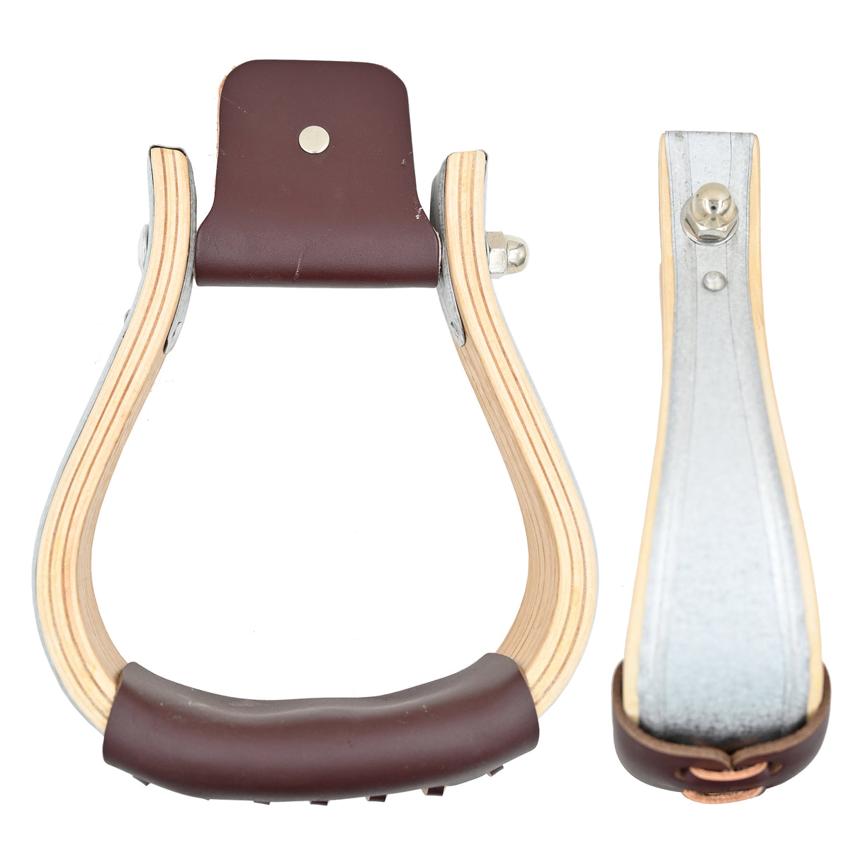 Partrade 2 1/2" Galvanized Covered Wood Stirrups