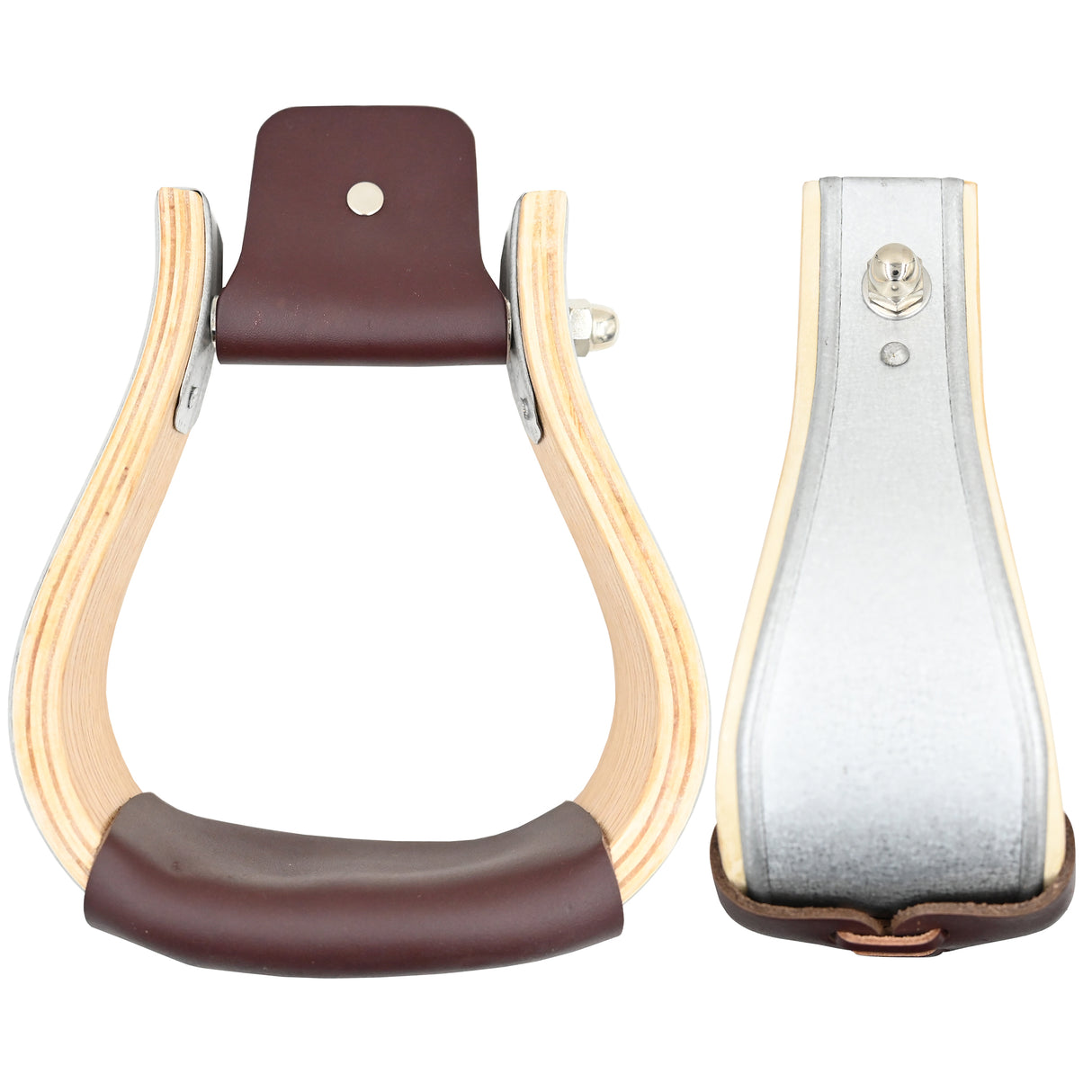 Partrade 3 1/2" Galvanized Covered Wood Stirrups