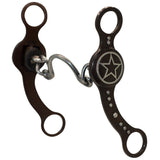 Partrade Antique Lone Star Wide Ported Chain Bit