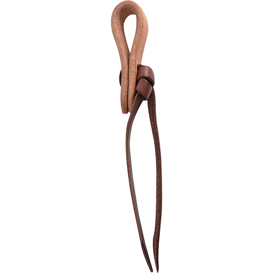Martin Saddlery 5/8" Harness Leather Waterloops with Latigo Ties- 6 Pack