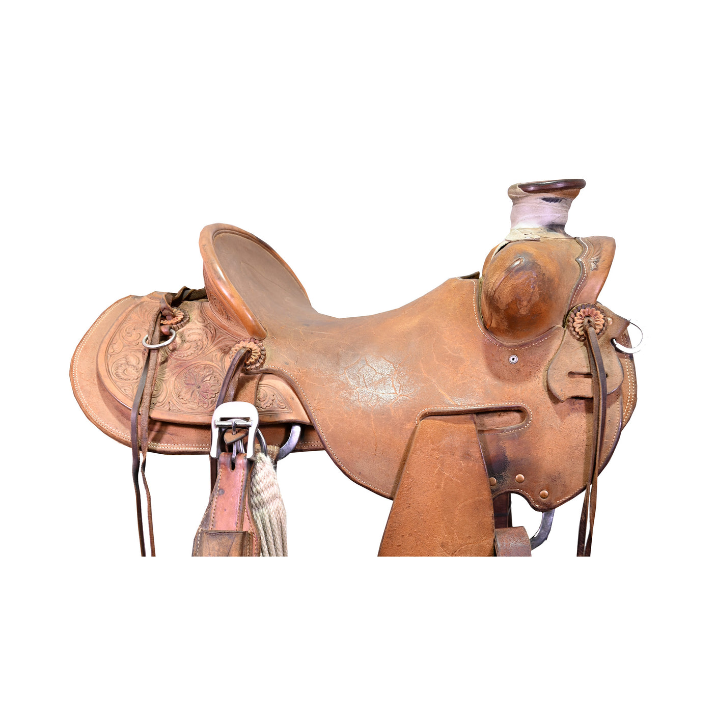 SOLD! Used 16.25" Mortenson by Wes Mastic Ranch Saddle