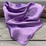 Rodeo Drive 35"x35" Solid Lavender Wild Rag