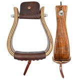 Professional's Choice 2" Dark Wood Stirrups