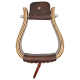 Professional's Choice 2" Dark Wood Stirrups