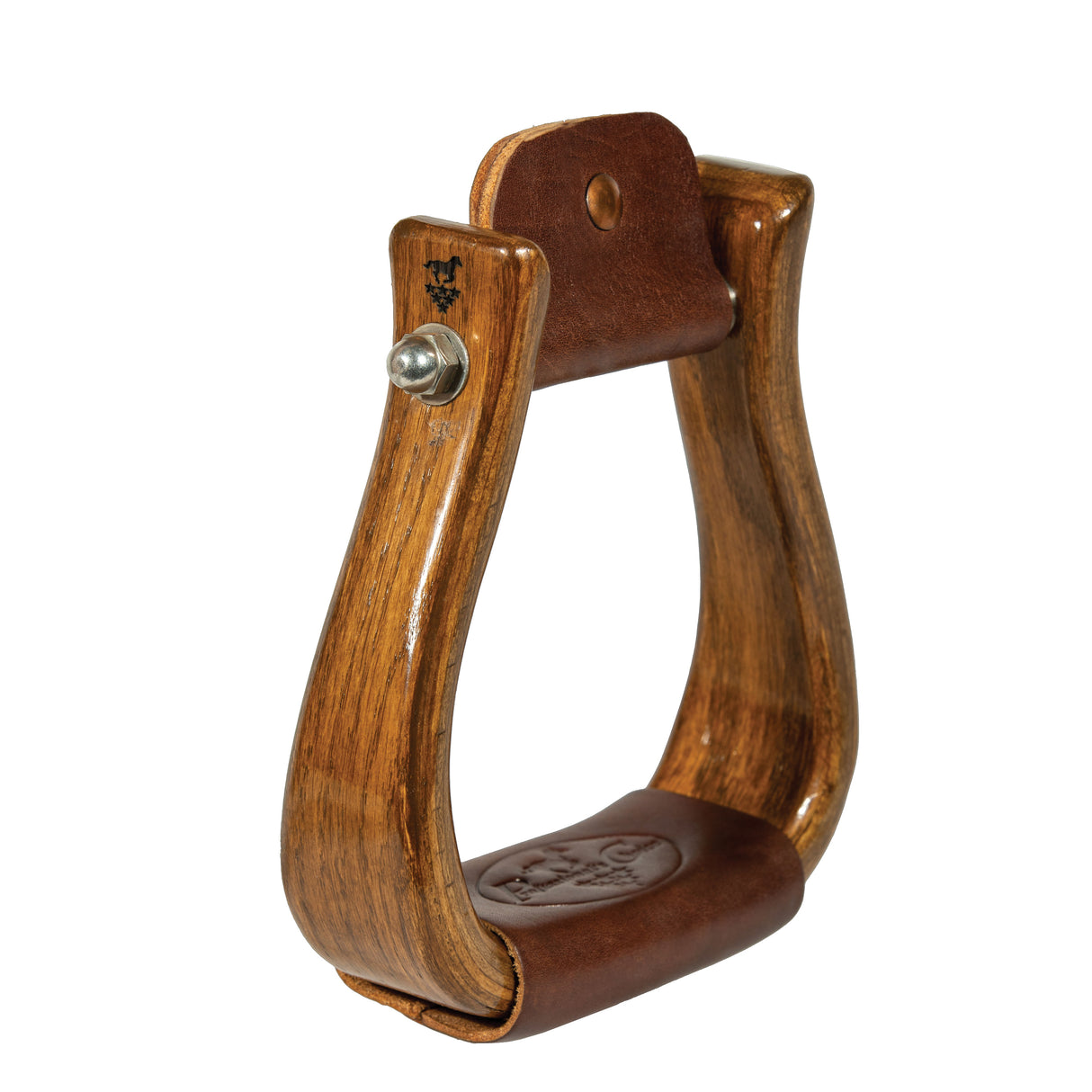 Professional's Choice 2" Stained Wood Stirrups
