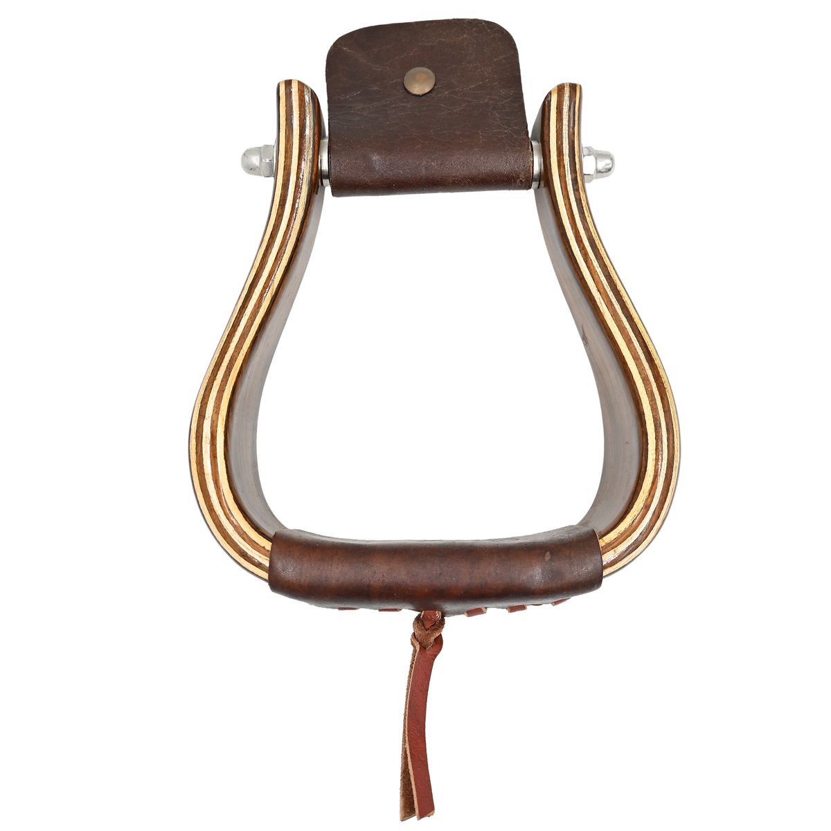 Professional's Choice 3" Dark Wood Stirrups