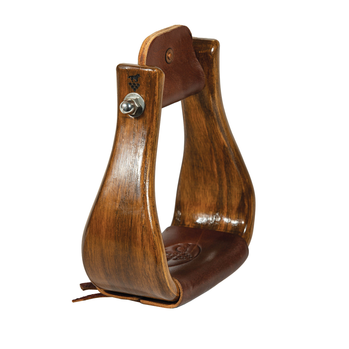 Professional's Choice 3" Stained Wood Stirrups