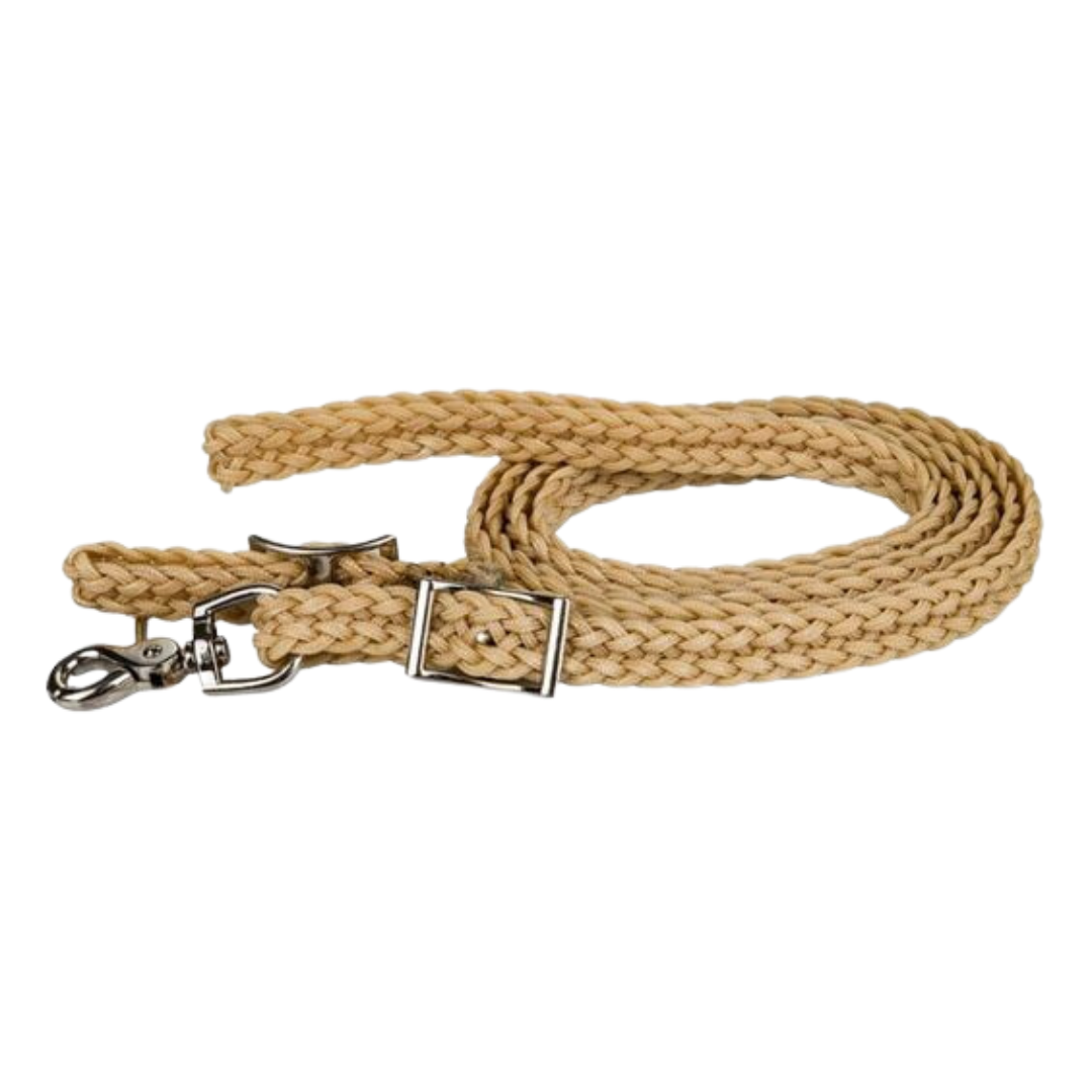 Waxed Nylon Braid Roping Reins