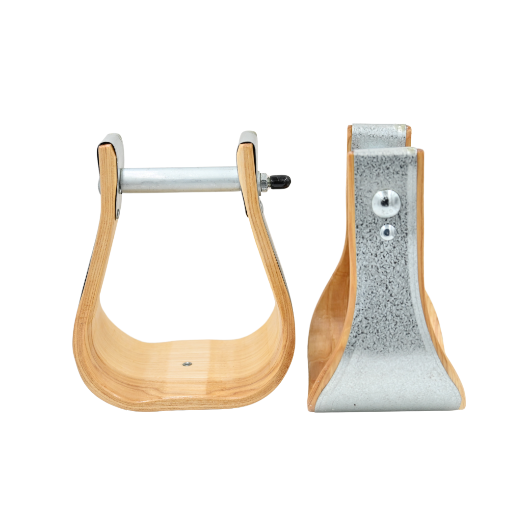 Weaver Leather Wood Bell Stirrups - Thumbnail 4