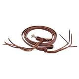 Wildfire Saddlery Pineapple Knot Latigo Leather Roping Reins 5/8"