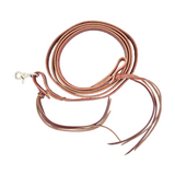 Wildfire Saddlery Pineapple Knot Latigo Leather Roping Reins 5/8"
