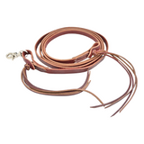 Wildfire Saddlery Pineapple Knot Latigo Leather Roping Reins 5/8"
