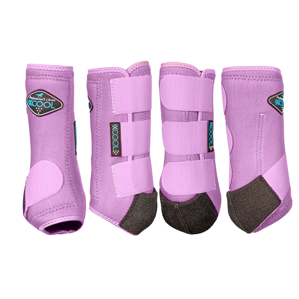 Professional's Choice 2XCool Sports Medicine Boot Value 4 Pack- Orchid