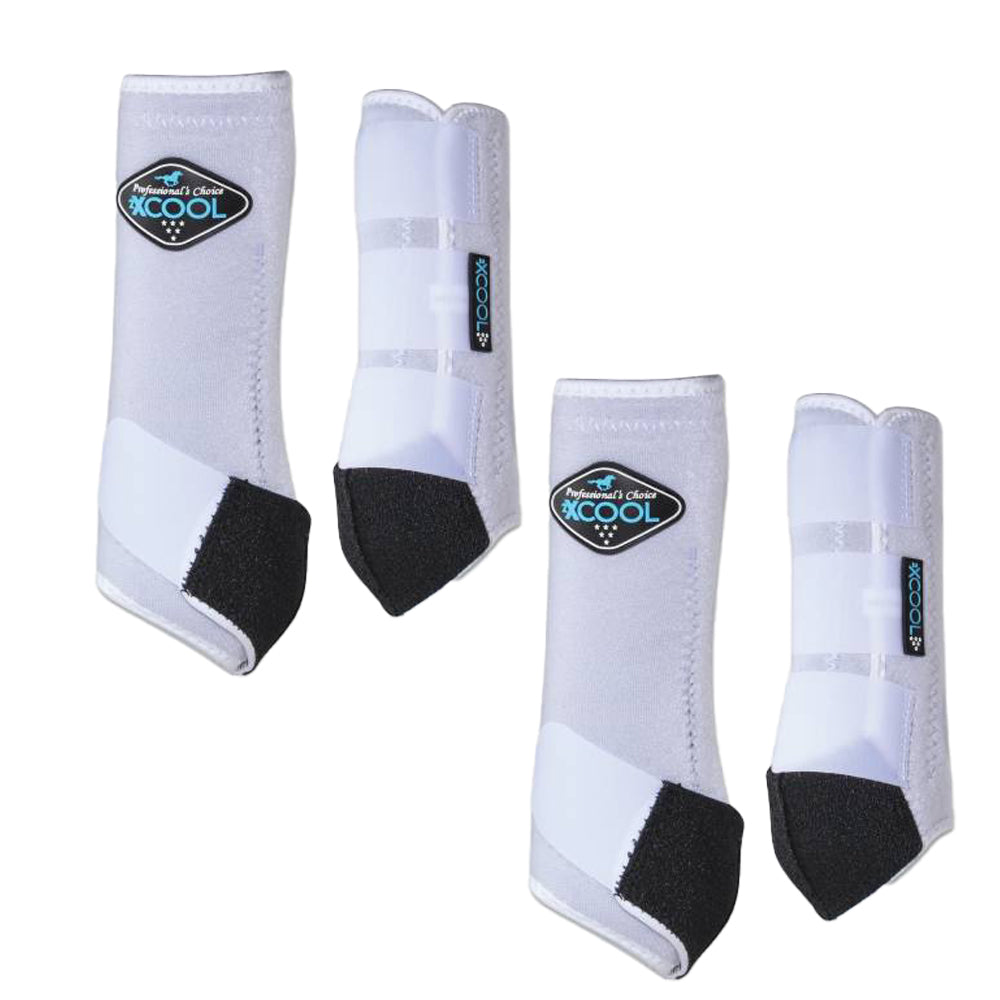 Professional's Choice 2XCool Sports Medicine Boot Value 4 Pack- White