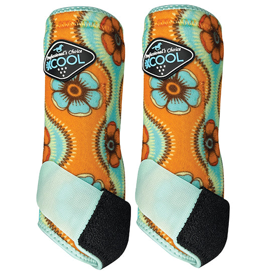 Professional's Choice Limited Edition 2XCool Sports Medicine Boot Fronts- Flower