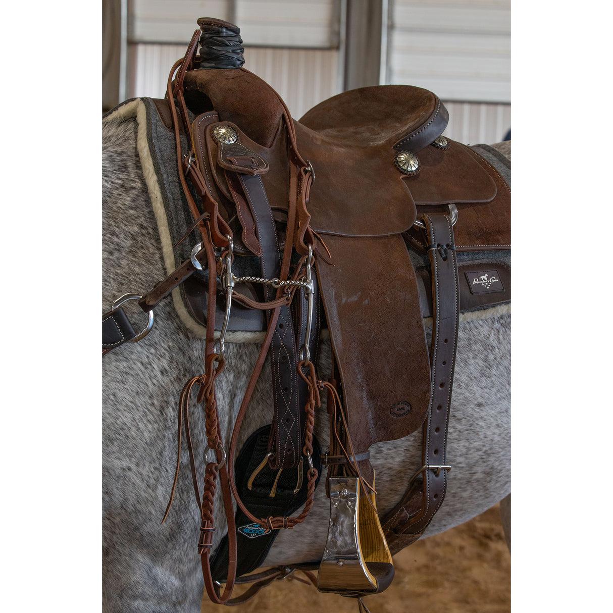 Professional's Choice Cowboy Felt Deluxe Roper Saddle Pad- 31.5"x34"